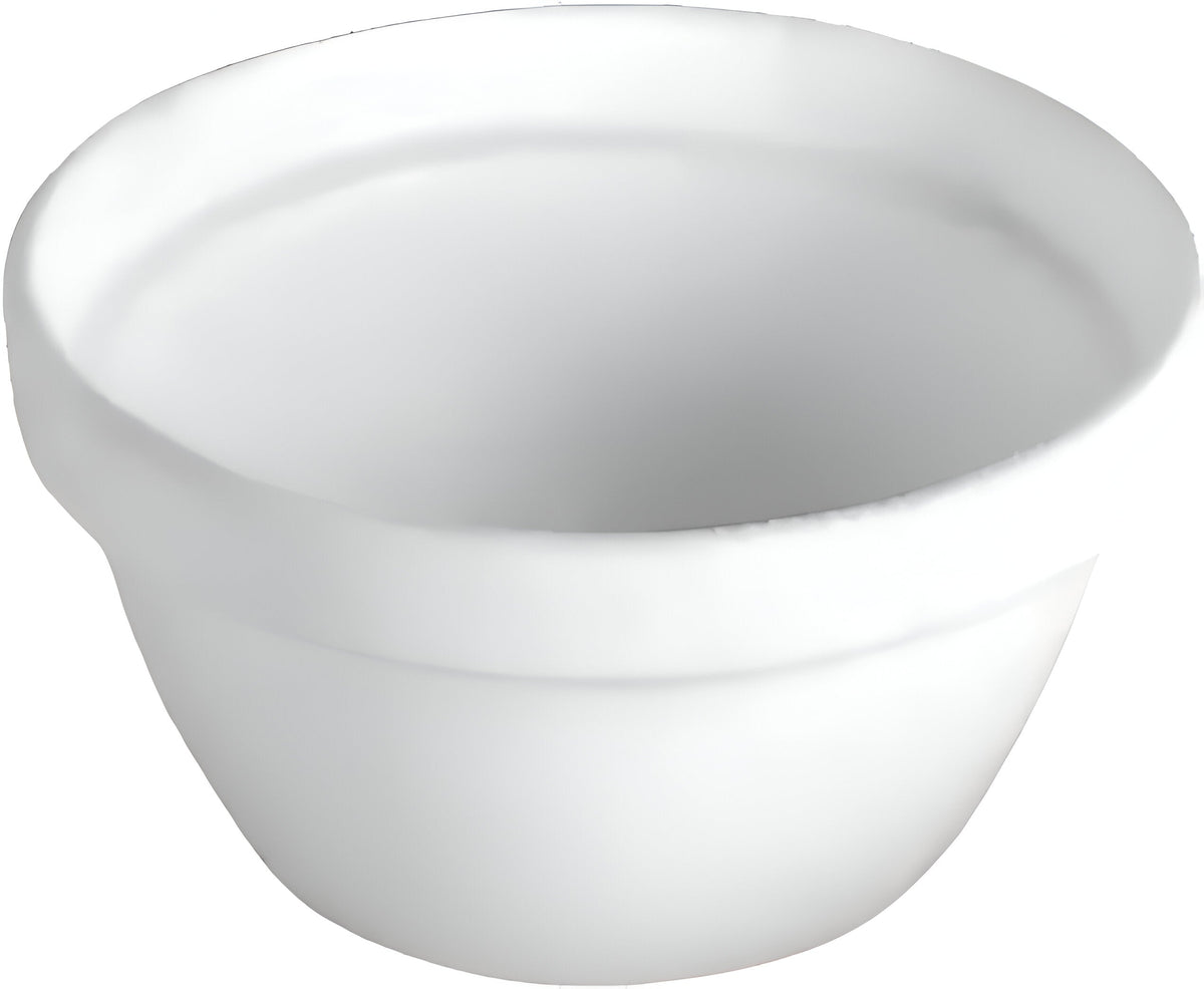 Bugambilia - Mod 13.5"x 13" XL Deep Miami Grey Round Bowl - TFRD36-MOD