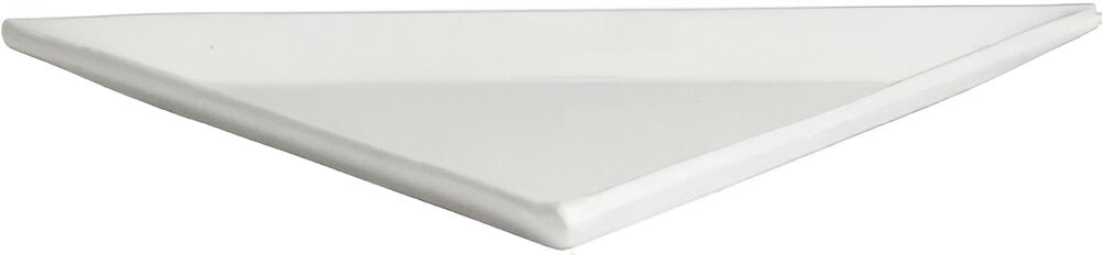 Bugambilia - Mod 18" Large Triangular Platter With Glossy Smooth Finish - PT004-MOD-WW