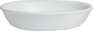 Bugambilia - Mod 186 Oz Large Deep White Oval Bowl - TFOD04-MOD
