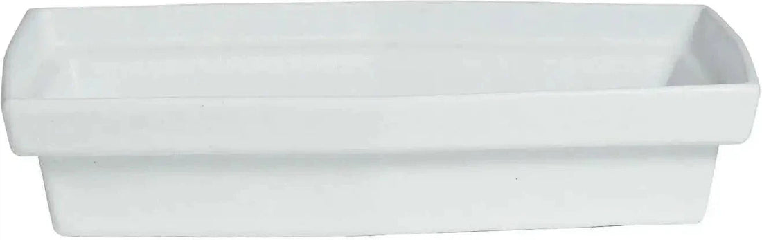 Bugambilia - Mod 1.1 Qt Small White Rectangular Platter With Glossy Smooth Finish - PUD02-MOD-WW