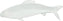 Bugambilia - Mod 1.6 Oz XX-Large White Fish Platter With Glossy Smooth Finish - PHT07-MOD-WW