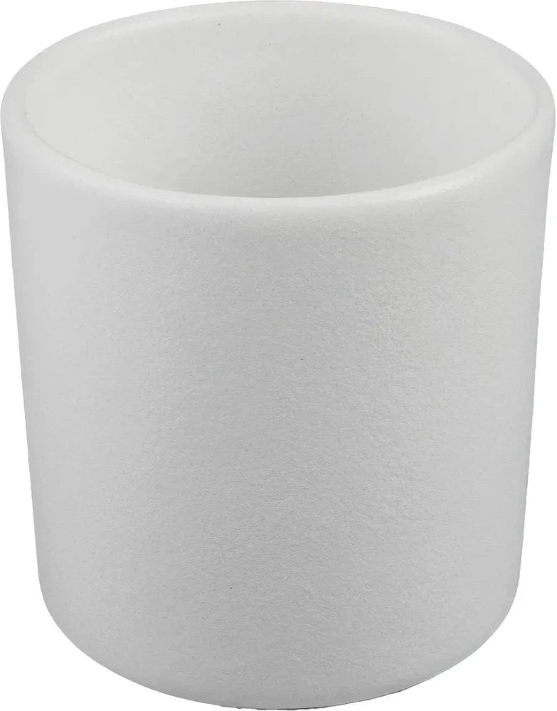 Bugambilia - Mod 1.7 Qt White Round Salad Bar Round Dressing Mod No Rim With Smooth - COMP12-MOD-WW