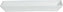 Bugambilia - Mod 20.2 Oz Medium White Rectangular Gourmet Platter With Glossy Smooth Finish - PU002-MOD-WW