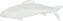 Bugambilia - Mod 23.67 Oz X-Large White Fish Platter With Glossy Smooth Finish - PHT06-MOD-WW