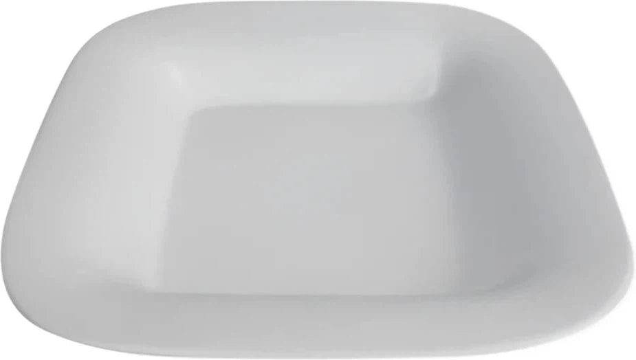 Bugambilia - Mod 2.9 Oz White Square Buffet Platter With Glossy Smooth Finish - PS053-MOD-WW