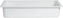 Bugambilia - Mod 4.4 Qt White Rectangular Food Pan With Glossy Smooth Finish - IH2/3-MOD-WW