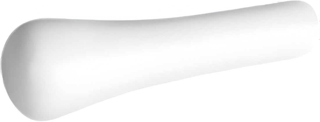 Bugambilia - Mod 4.5" Small White Pestle With Glossy Smooth Finish - MOR02-MOD-WW