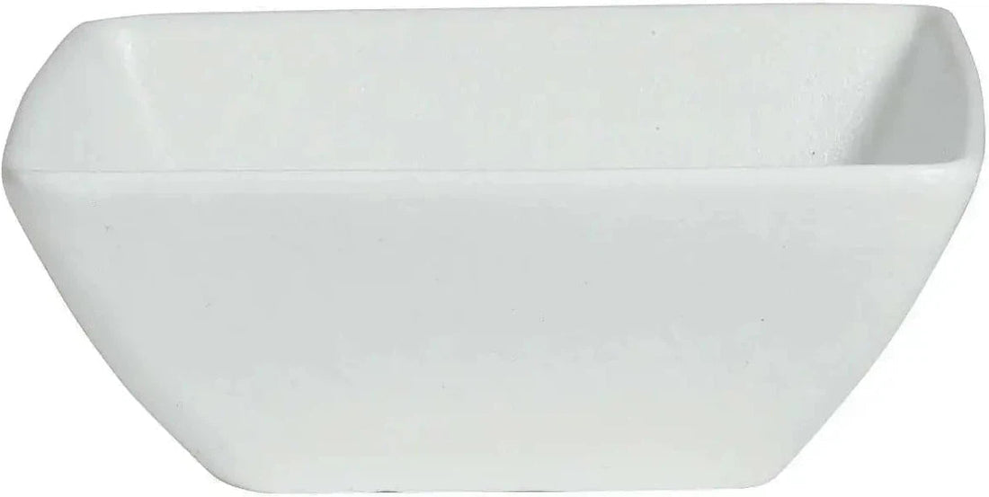 Bugambilia - Mod 50.7 Oz Medium White China Bowl With Glossy Smooth Finish - BSD23-MOD-WW