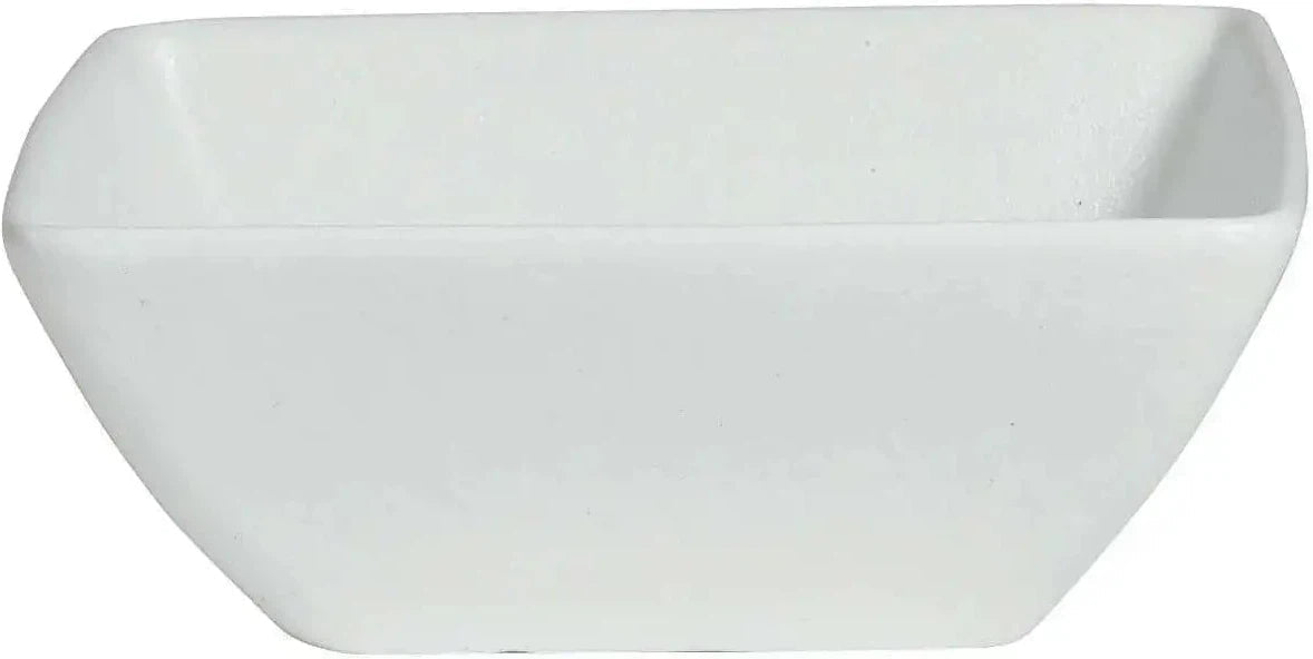 Bugambilia - Mod 50.7 Oz Medium White China Bowl With Glossy Smooth Finish - BSD23-MOD-WW