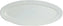 Bugambilia - Mod 51.2 Oz White Oval Double Fish Oval Platter With Glossy Smooth Finish - PO014-MOD-WW