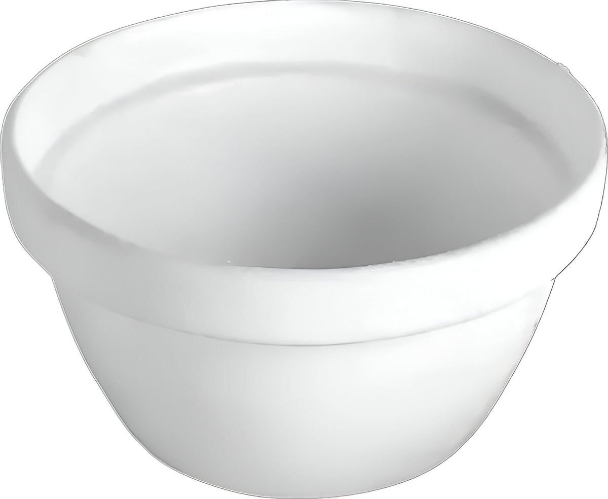 Bugambilia - Mod 7" x 4.5" Gray Small Deep Miami Round Bowl - TFRD22-MOD