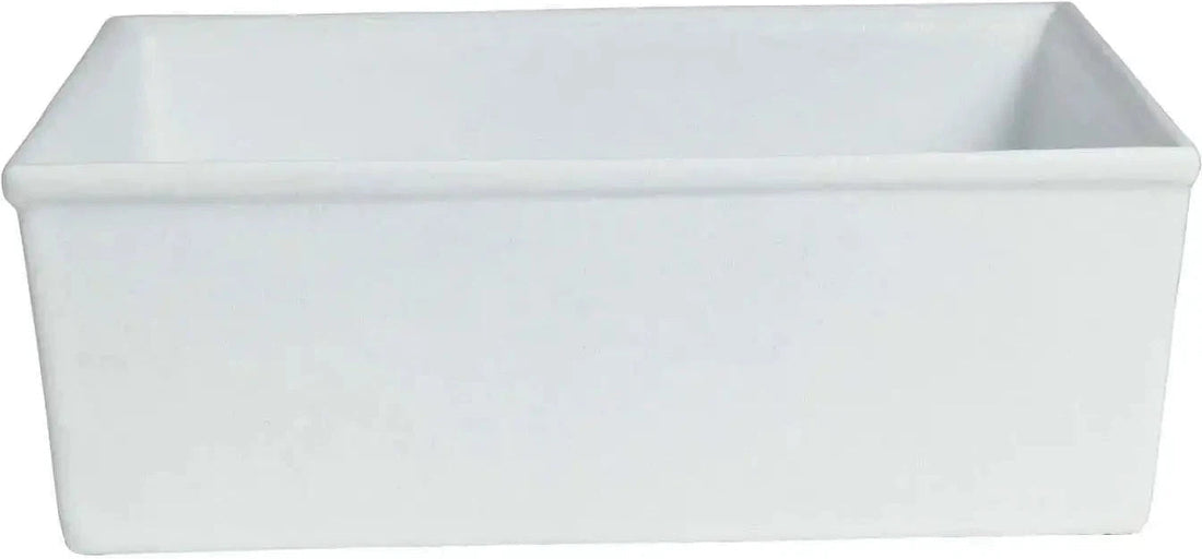 Bugambilia - Mod 743.9 Oz White Square Salad Bar Bowl With Glossy Smooth Finish - IS016-MOD-WW
