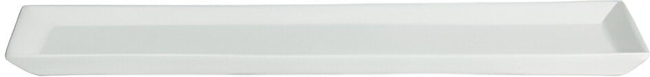Bugambilia - Mod 7.9" Small Rectangular White Disc with Rim With Glossy Smooth Finish - DU202-MOD-WW