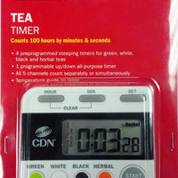 CDN - 4 Pre-Programmed Settings Digital Tea Timer- TMT1 - DISCONTINUED