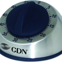CDN - 60 Minute Silver Heavy Duty Mechanical Timer, Pack of 6 - MT1