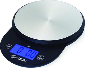 CDN - ProAccurate Black 11 lb / 5 Kg Digital Scale - SD1104-BK