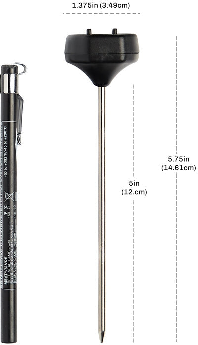 CDN - ProAccurate Black Digital Thermometer - DT392 - DISCONTINUED