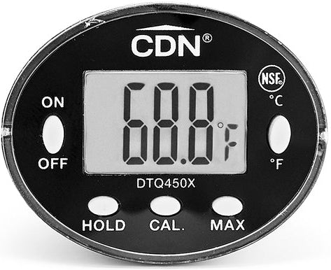 CDN - ProAccurate Black Quick Read Thin Tip Thermometer, Pack of 6 - DTQ450X - DISCONTINUED