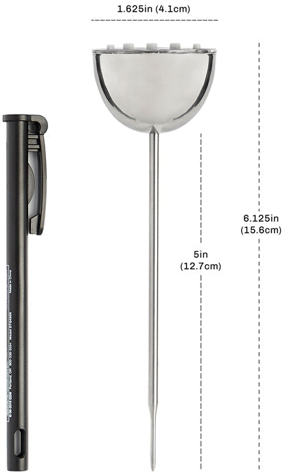 CDN - ProAccurate Black Quick Read Thin Tip Thermometer, Pack of 6 - DTQ450X - DISCONTINUED