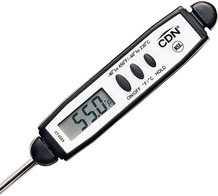 CDN - ProAccurate Black Waterproof Pocket Thermometer - DT450X