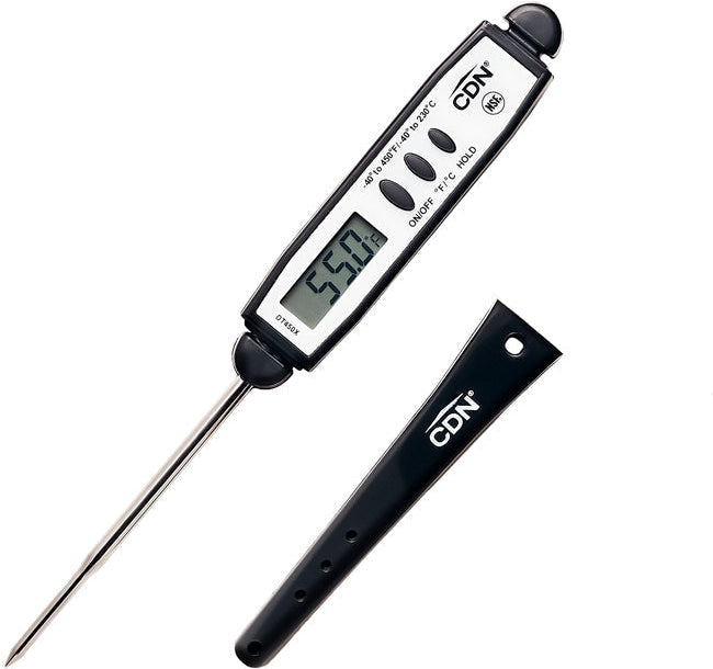 CDN - ProAccurate Black Waterproof Pocket Thermometer - DT450X