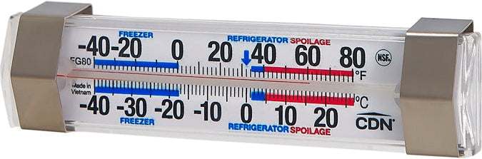 CDN - ProAccurate Refrigerator/Freezer Thermometer - FG80