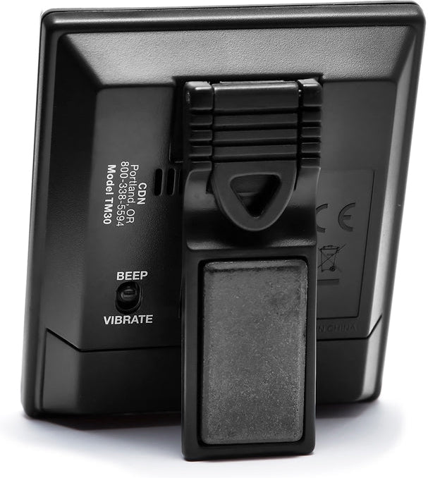 CDN - Silver 10 Hours Direct Entry 2-Alarm Timer, Pack of 6 - TM30