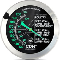 CDN - Silver Glow Ovenproof Meat/Poultry Thermometer - IRM200-GLOW