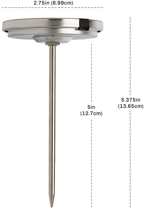 CDN - Silver Ovenproof Meat/Poultry Thermometer - IRM200