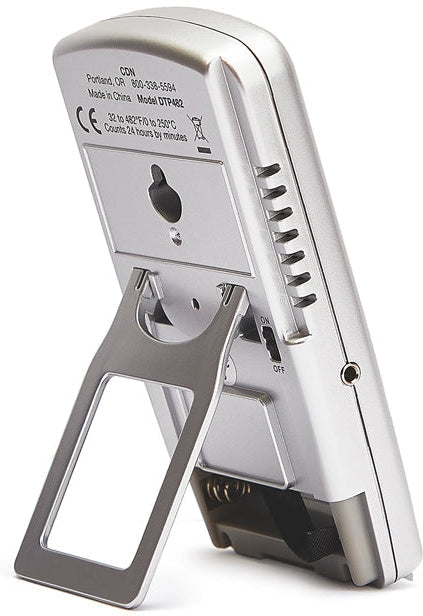 CDN - Silver Programmable Probe Thermometer/Timer - DTP482 - DISCONTINUED