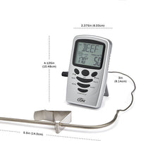 CDN - Silver Programmable Probe Thermometer/Timer - DTP482 - DISCONTINUED
