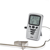 CDN - Silver Programmable Probe Thermometer/Timer - DTP482 - DISCONTINUED