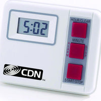 CDN - White 20 Hours Digital Timer, Pack of 6 - TM2