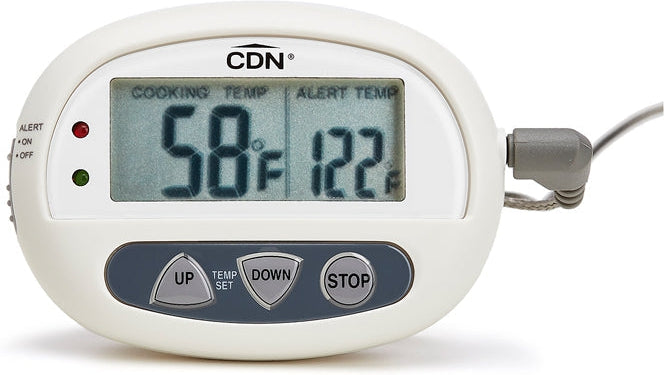 CDN - White Digital Dual Sensing Probe Thermometer - DTP392