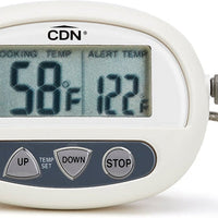 CDN - White Digital Dual Sensing Probe Thermometer - DTP392