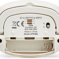 CDN - White Digital Dual Sensing Probe Thermometer - DTP392