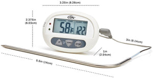 CDN - White Digital Dual Sensing Probe Thermometer - DTP392