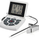 CDN - White Digital Probe Thermometer/Timer/Clock - DTTC-W