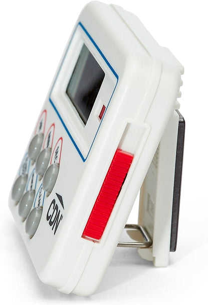 CDN - White Multi-Task 24 Hours Digital Timer & Clock, Pack of 6 - TM8