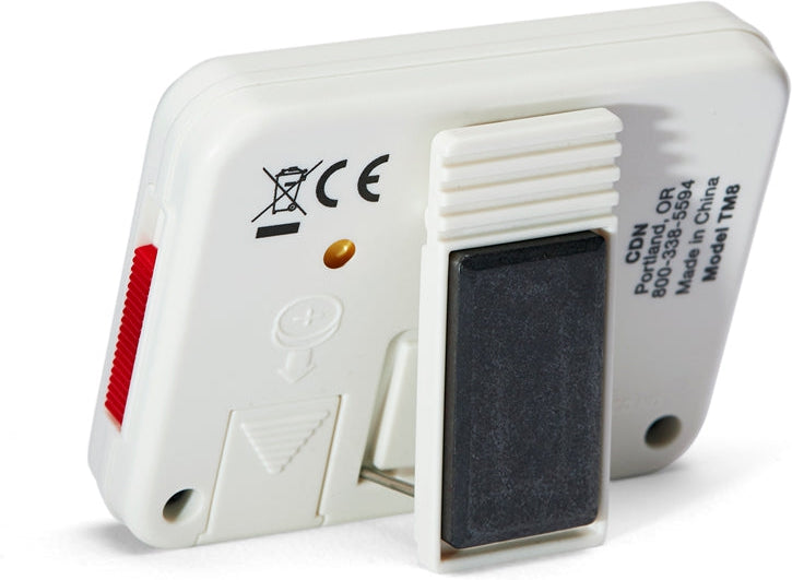 CDN - White Multi-Task 24 Hours Digital Timer & Clock, Pack of 6 - TM8