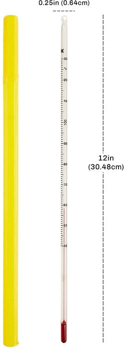 CDN - Yellow Chocolate Tempering Thermometer, Pack of 6 - TCH130 - DISCONTINUED