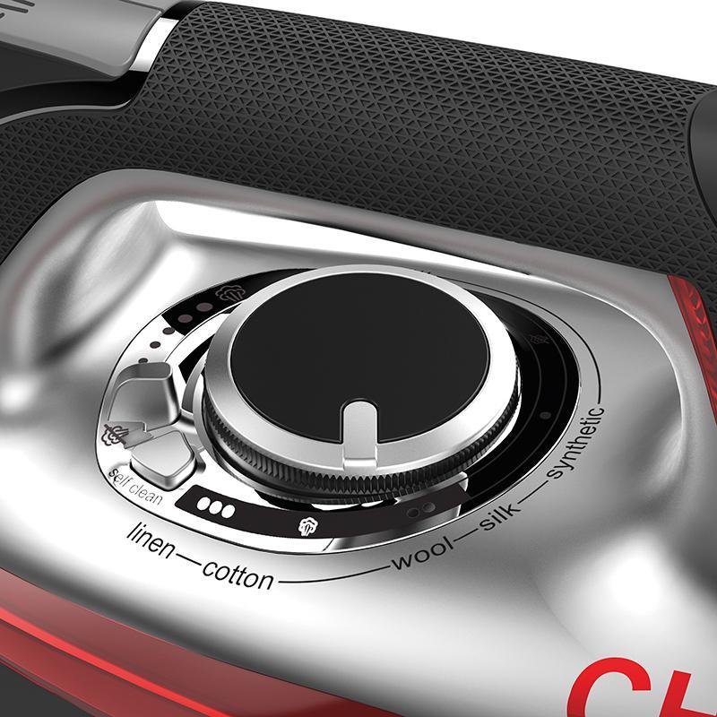 CHI - 1700 W Professional Steam Iron with Titanium-Infused Ceramic Soleplate - 13101
