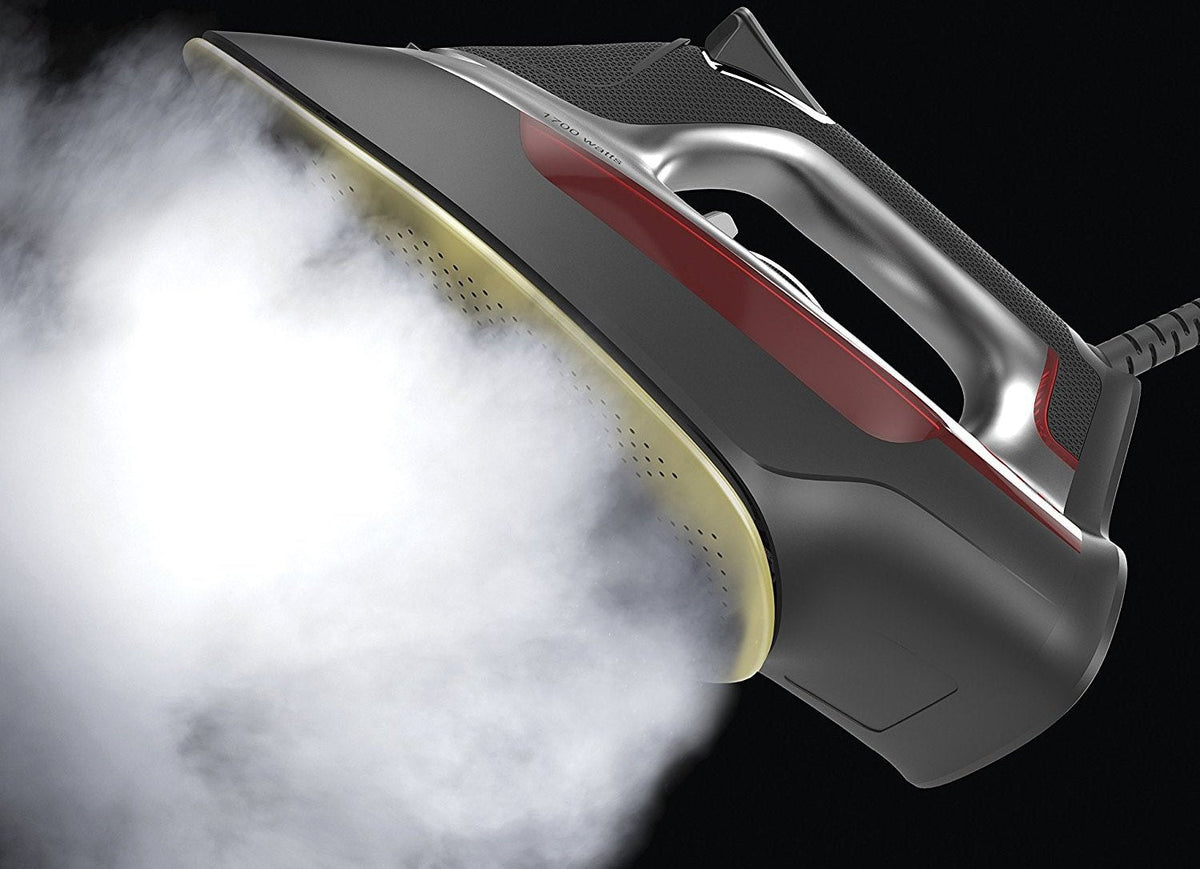 CHI - 1700 W Professional Steam Iron with Titanium-Infused Ceramic Soleplate - 13101