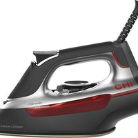 CHI - 1700 W Professional Steam Iron with Titanium-Infused Ceramic Soleplate - 13101