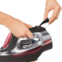 CHI - Gray Retractable Cord Steam Iron - 13106F