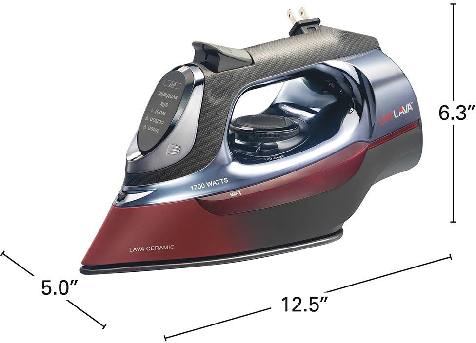 CHI - Lava Electronic Iron with Retractable Cord - 13113