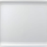 CKF Inc. - 10 x 8 x 0.5", 38/8S White Foam Meat Packaging Trays, 500/Cs - 88136