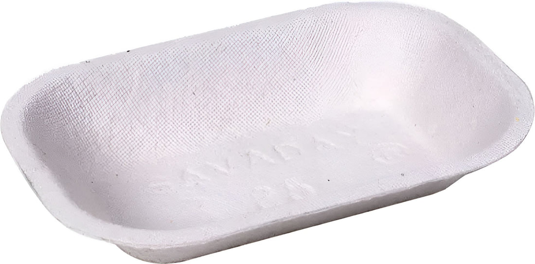 CKF Inc. - 5 x 3.25 x 0.75", #25 Savaday Natural Food Pulp/Chip Trays, 1000/Cs - 21526