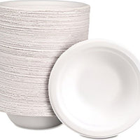 CKF Inc. - 6.4 x 6.4 x 1.4", 12 Oz Chinet Paper Bowl, 1000/cs - 22023