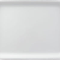 CKF Inc. - 7.2" x 9.2" x 1.3", 4P-R White Foam Trays, Pack of 500 - 88176